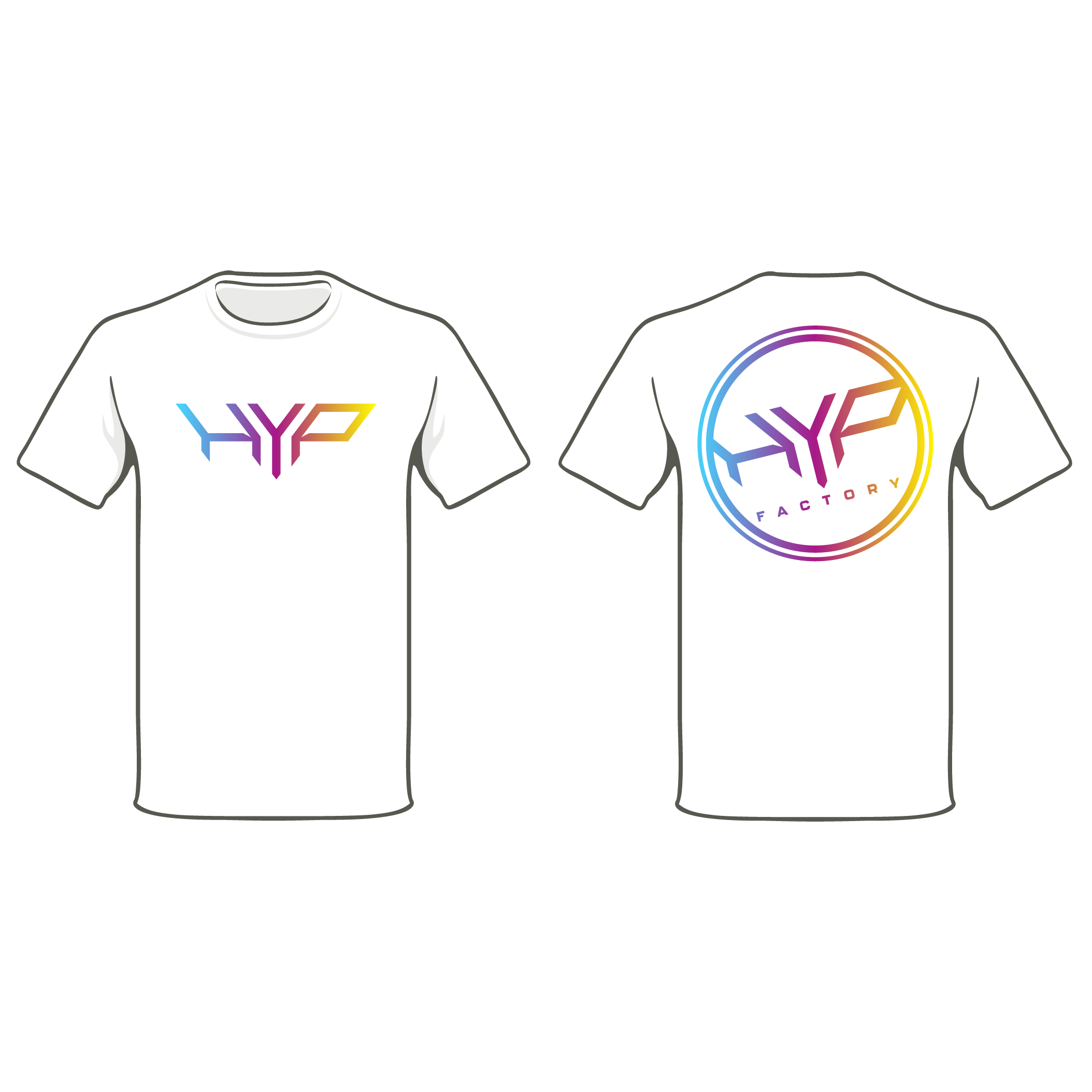 HYP COLOR FADE TEE - MULTIPLE COLORS – HYP FACTORY