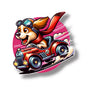 Dog Racing February 2024 Monthly Sticker