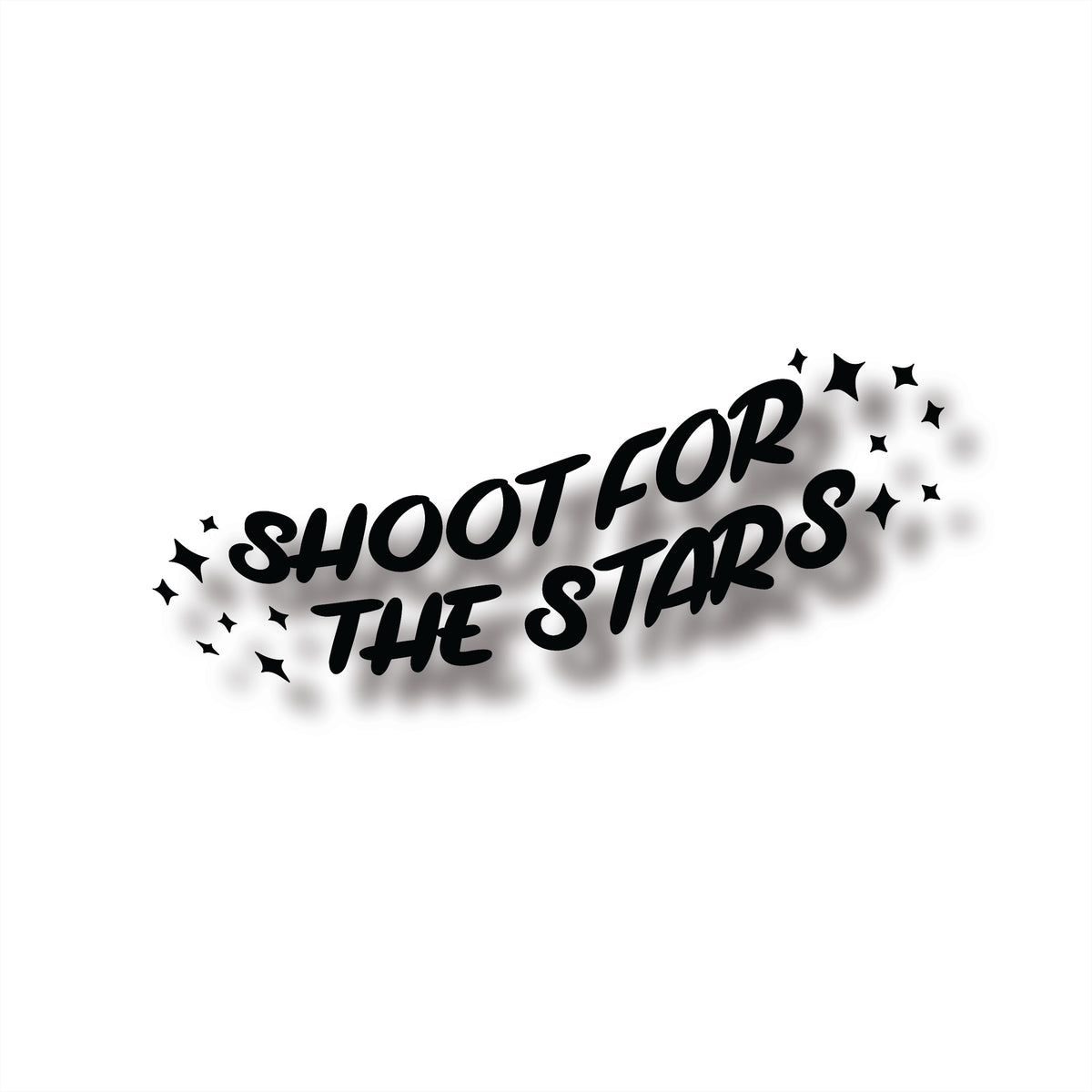 Shoot for the Stars Window Banner + Sticker Pack - Universal Fit
