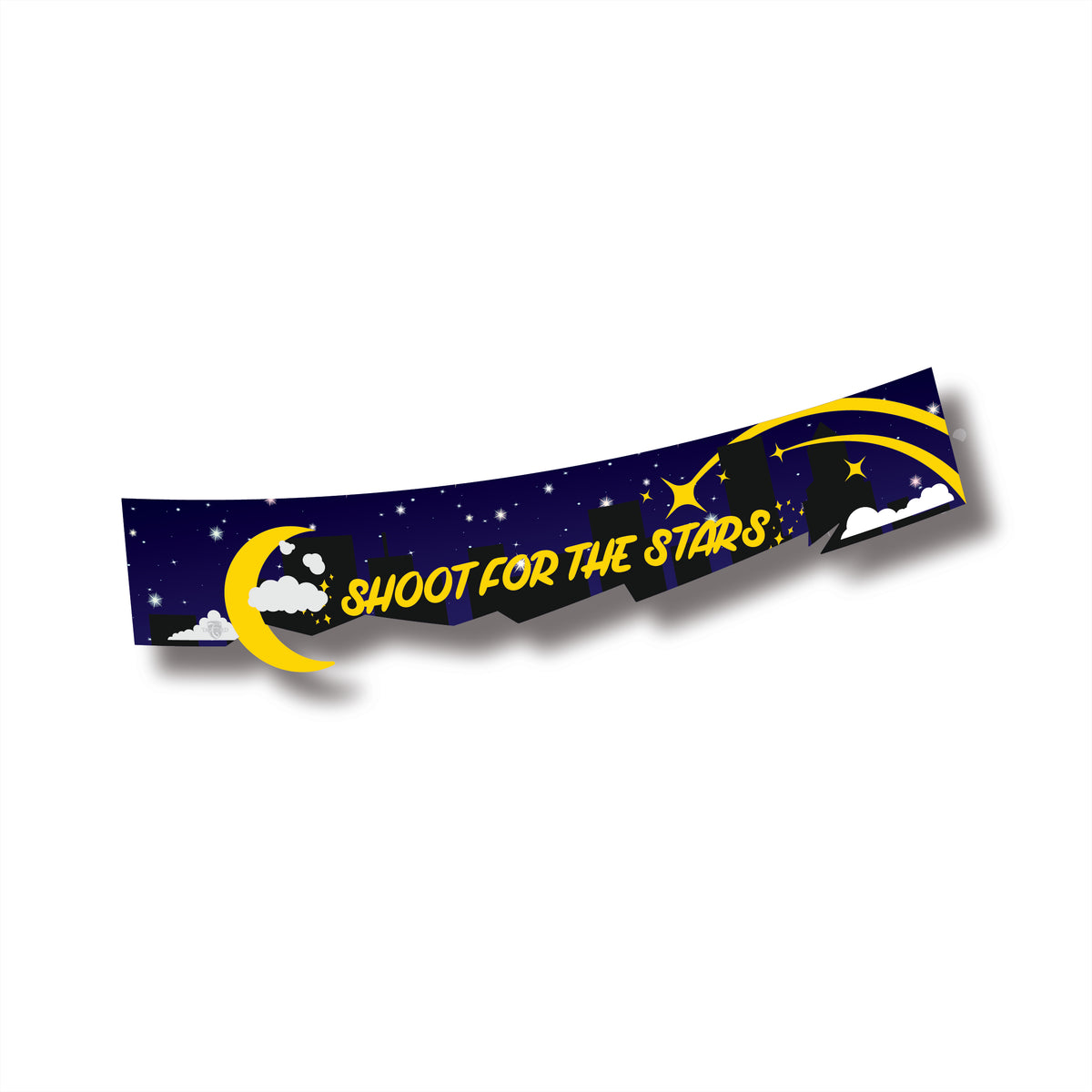Shoot for the Stars Window Banner + Sticker Pack - Universal Fit