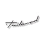 Universal DIY Tailored Auto Styling Cursive Sticker