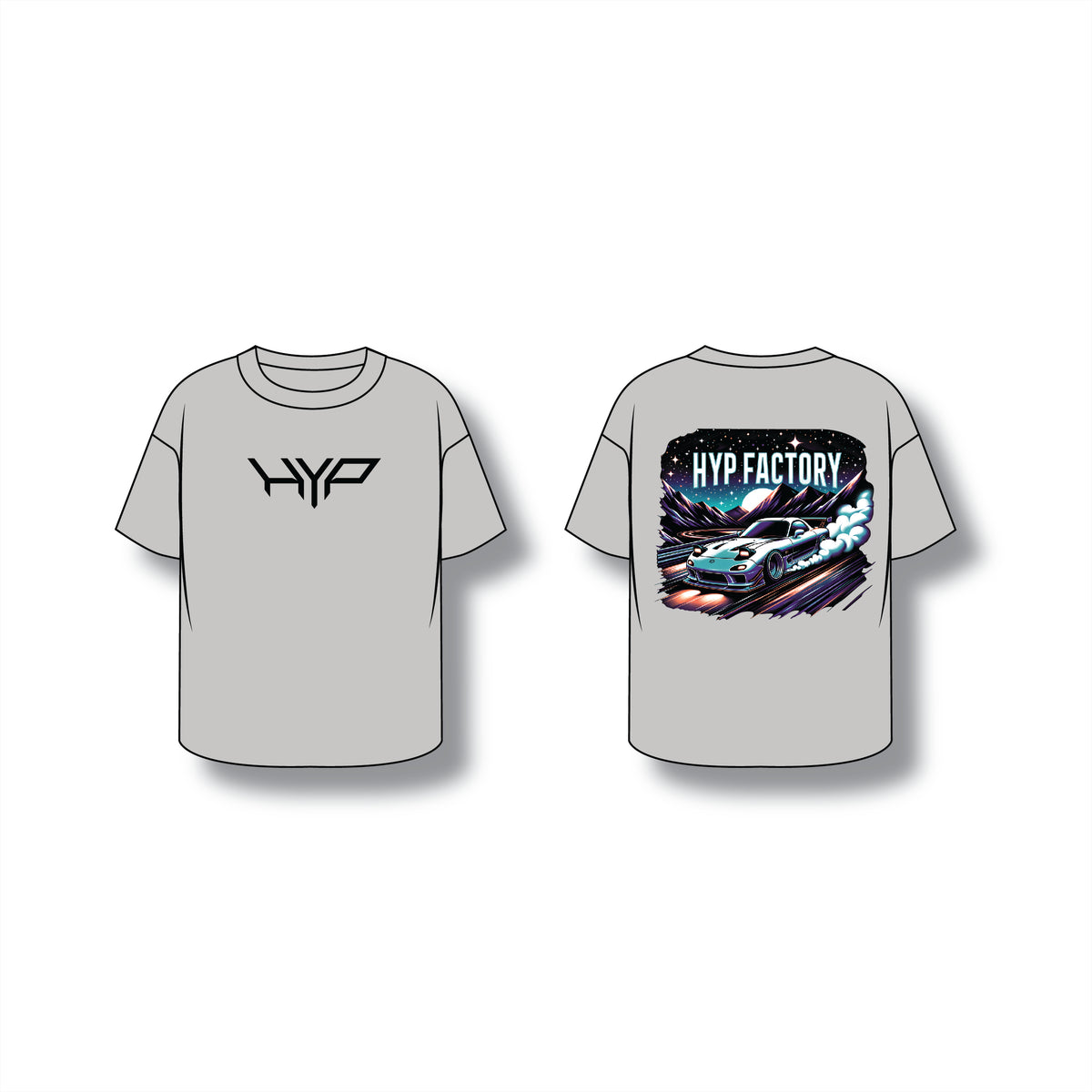 HYP RX7 TEE - MULTIPLE COLORS - (PRE-ORDER)
