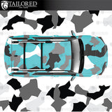 DIY livery blocky camo kit in 3 different colors and all different sizes and shapes per color. 