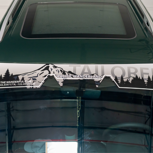 2022 Subaru Forester Gloss Window Banner