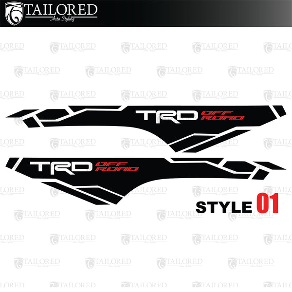 2016-2021 Toyota Off Road Bed Side Decals